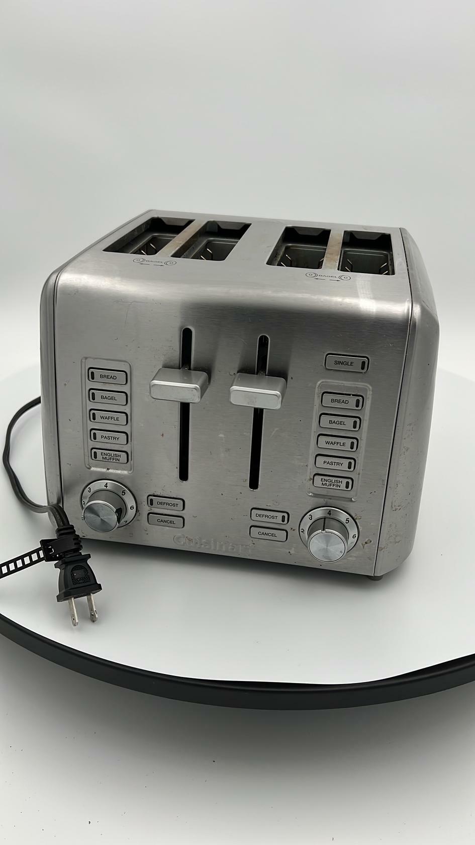[Good] Cuisinart Custom Select 4-Slice Toaster RBT-1350PC