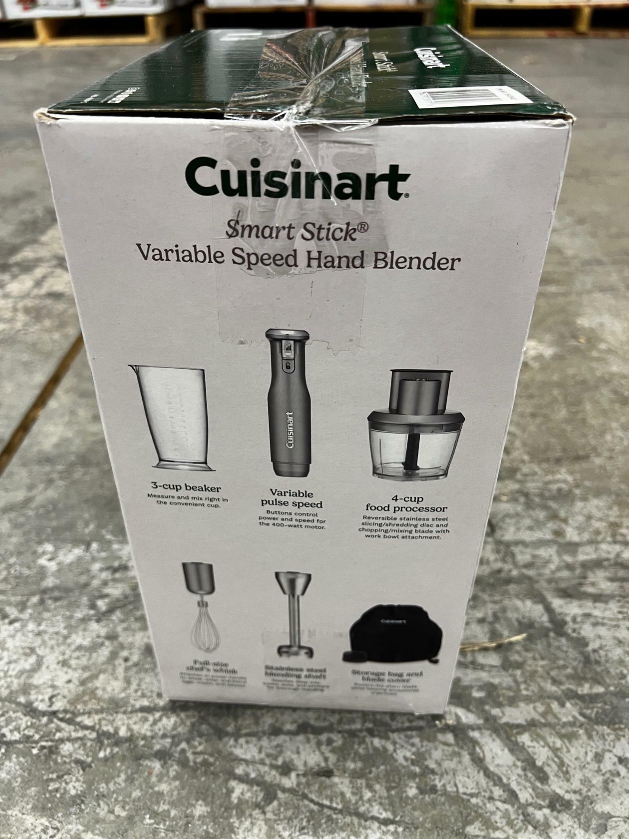 [Like_new] Cuisinart HB-400PC Smart Stick Variable Speed Hand Blender