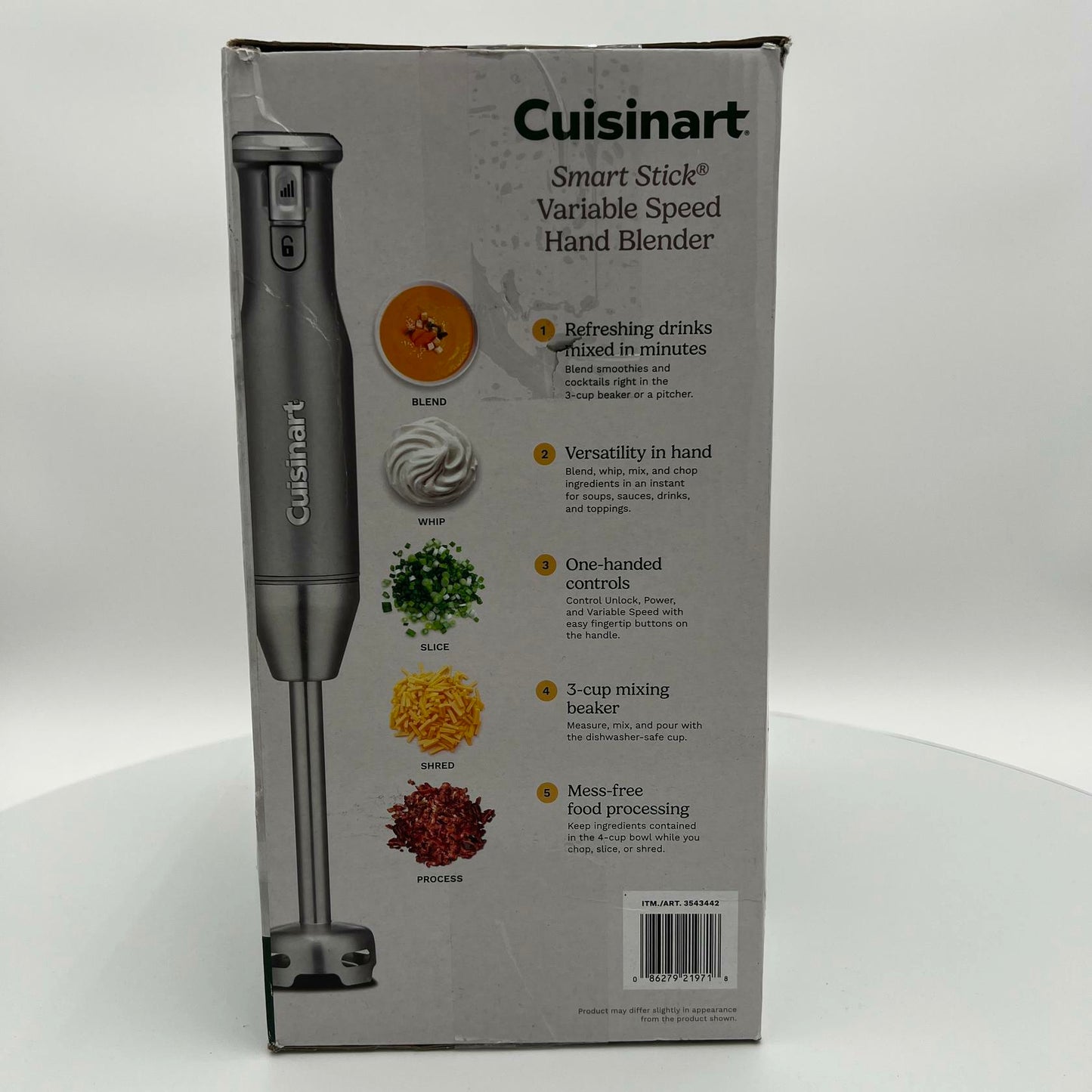 [Like_new] Cuisinart HB-400PC Smart Stick Variable Speed Hand Blender