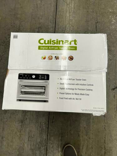 [Very_good] Cuisinart CTOA-130PC3 Digital Model Airfryer Toaster Oven - Silver