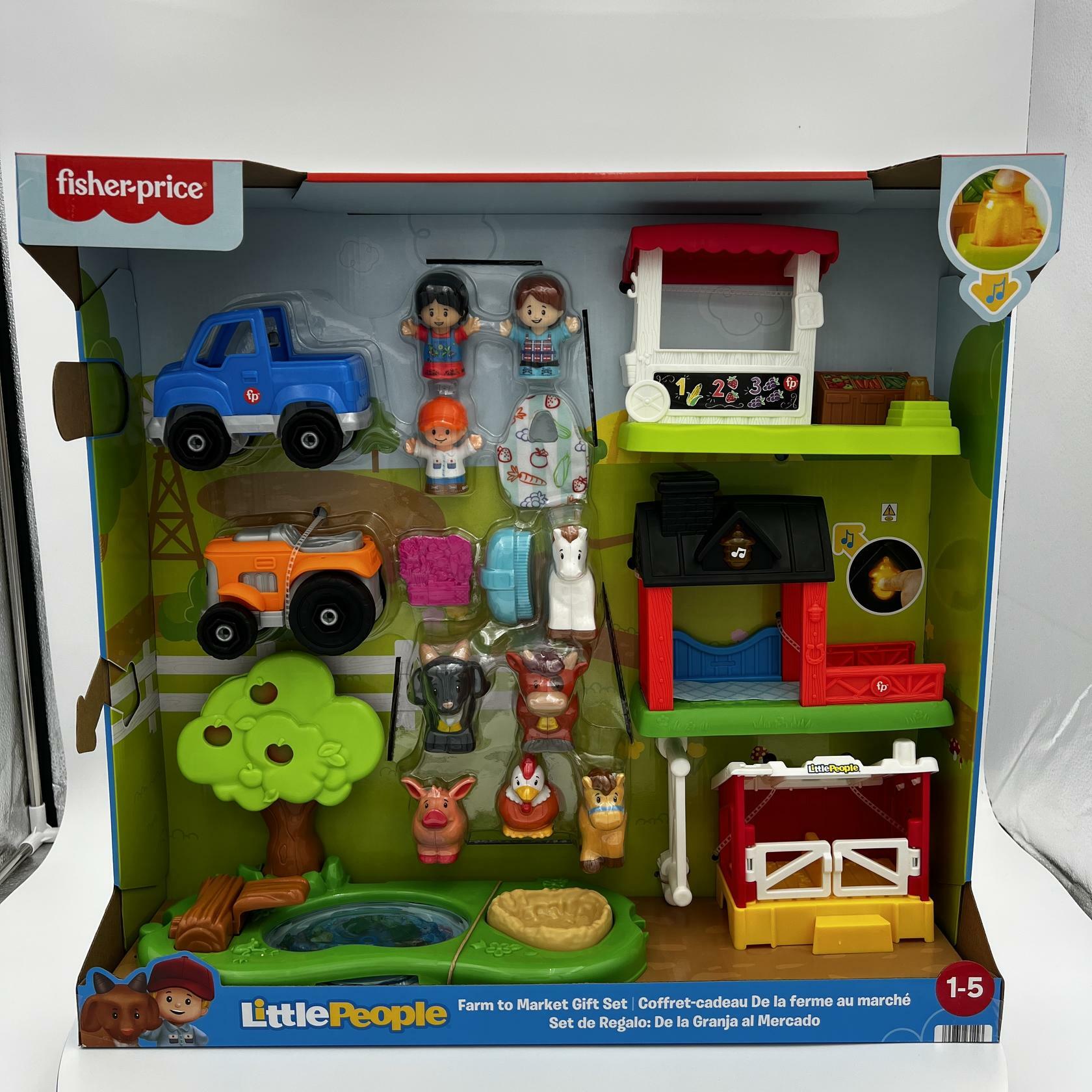 Fisher Price Little People Farm to Market Gift Set – Brand New  & Sealed