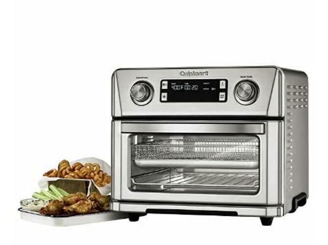 [Like_new] Cuisinart CTOA-130PC3 Digital Model Airfryer Toaster Oven - Silver