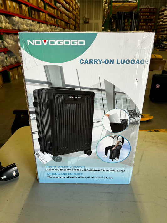 Novogogo Carry-on Luggage New Black - Like New