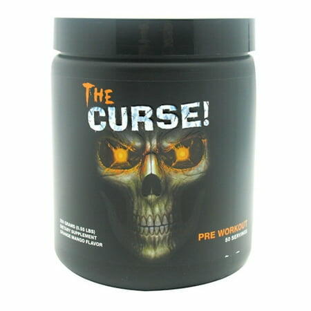 BB08/27 JNX Sports The Curse Pre-Workout Orange Mango 50 Serves Powder