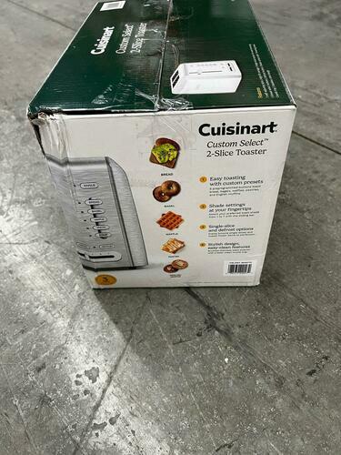 [Very_good] Cuisinart 2-Slice Custom Select Metal Toaster RBT-1200PC