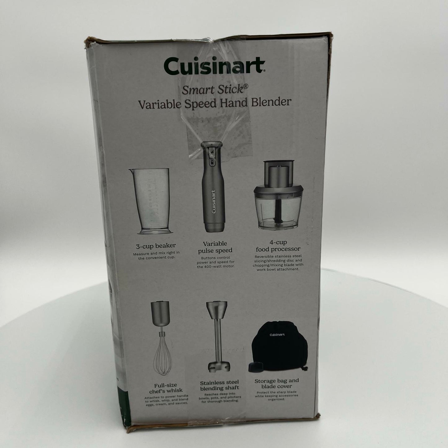 [Like_new] Cuisinart HB-400PC Smart Stick Variable Speed Hand Blender