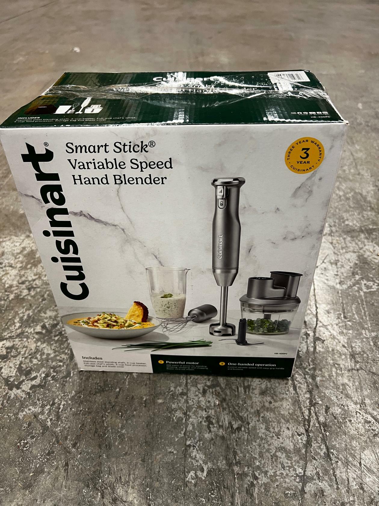 [Like_new] Cuisinart HB-400PC Smart Stick Variable Speed Hand Blender