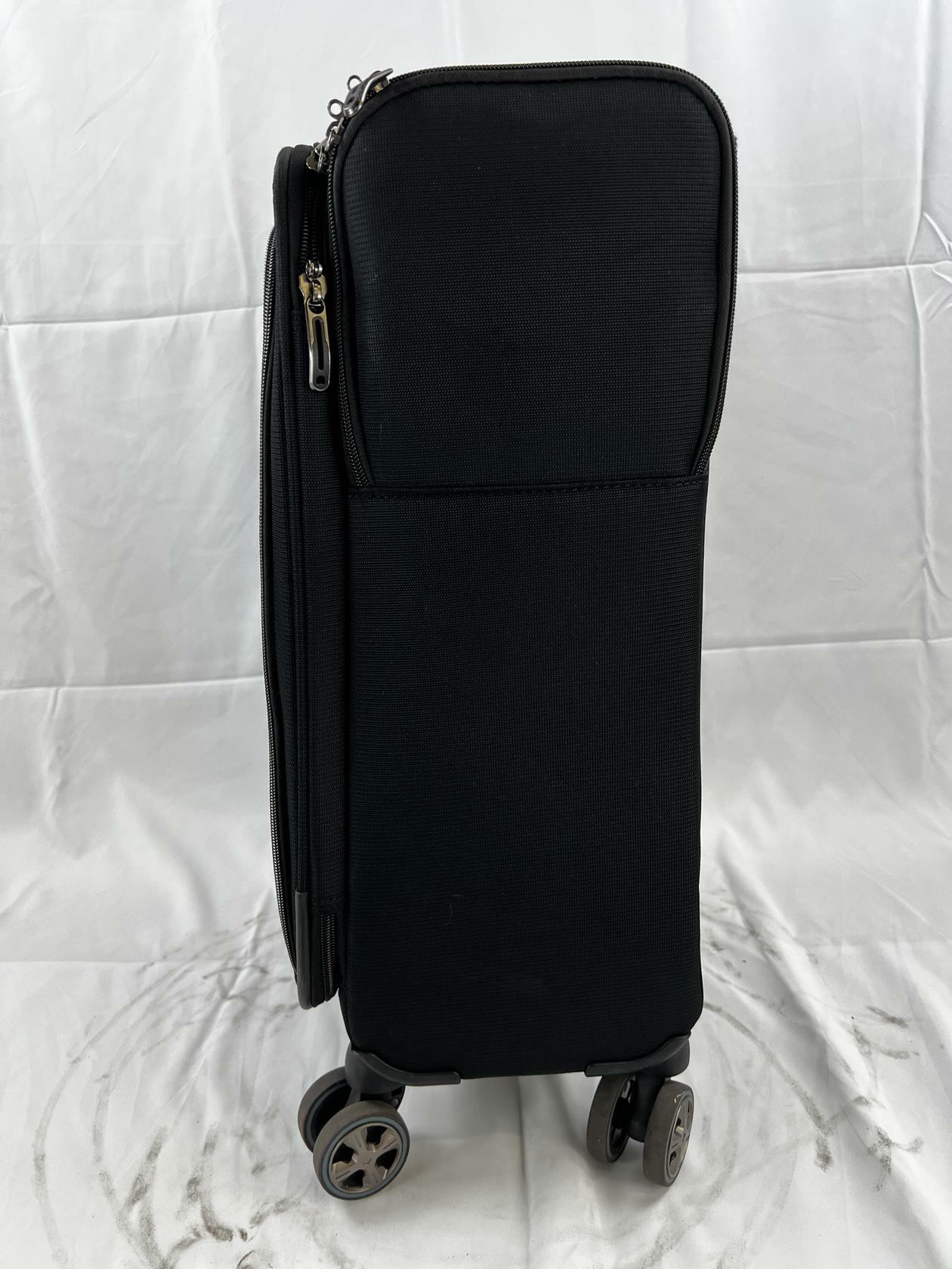 DELSEY Paris Softside Expandable Luggage with Spinner Wheels, Black. Large and - Very Good