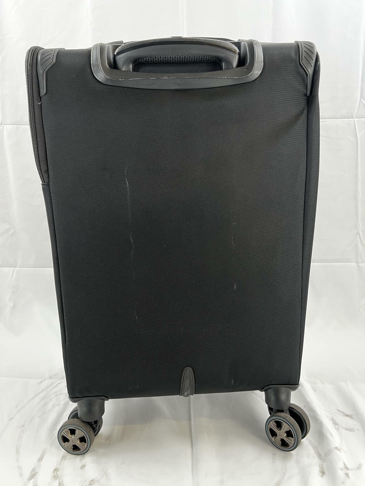 DELSEY Paris Softside Expandable Luggage with Spinner Wheels, Black. Large and - Very Good