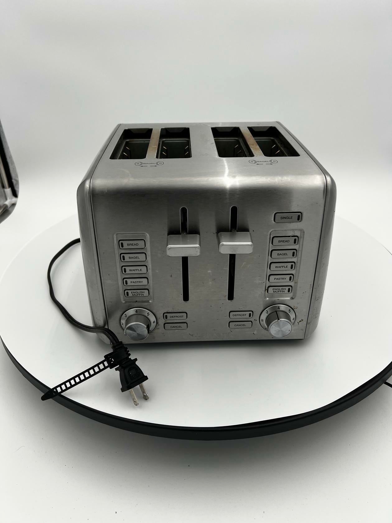 [Good] Cuisinart Custom Select 4-Slice Toaster RBT-1350PC