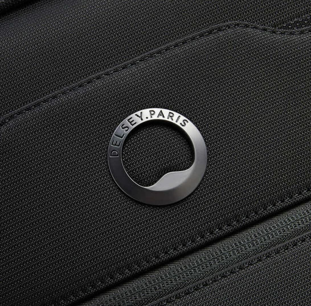 DELSEY Paris Softside Expandable Luggage with Spinner Wheels, Black. Large and - Very Good