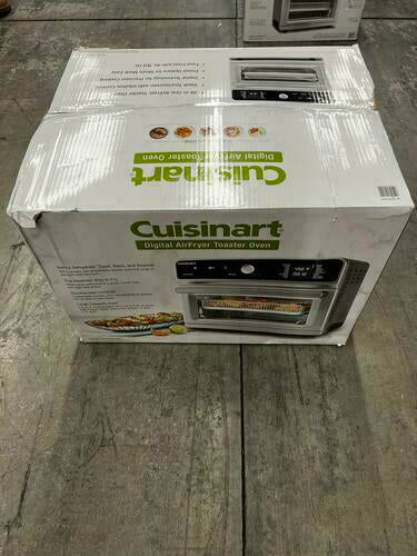 [Salvage] Cuisinart CTOA-130PC3 Digital Model Airfryer Toaster Oven - Silver