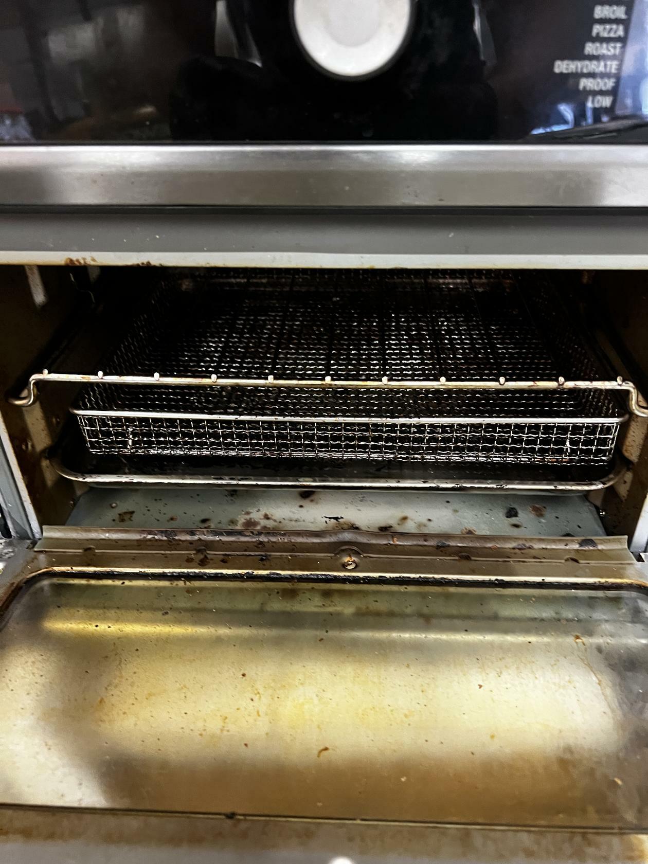 [Salvage] Cuisinart CTOA-130PC3 Digital Model Airfryer Toaster Oven - Silver