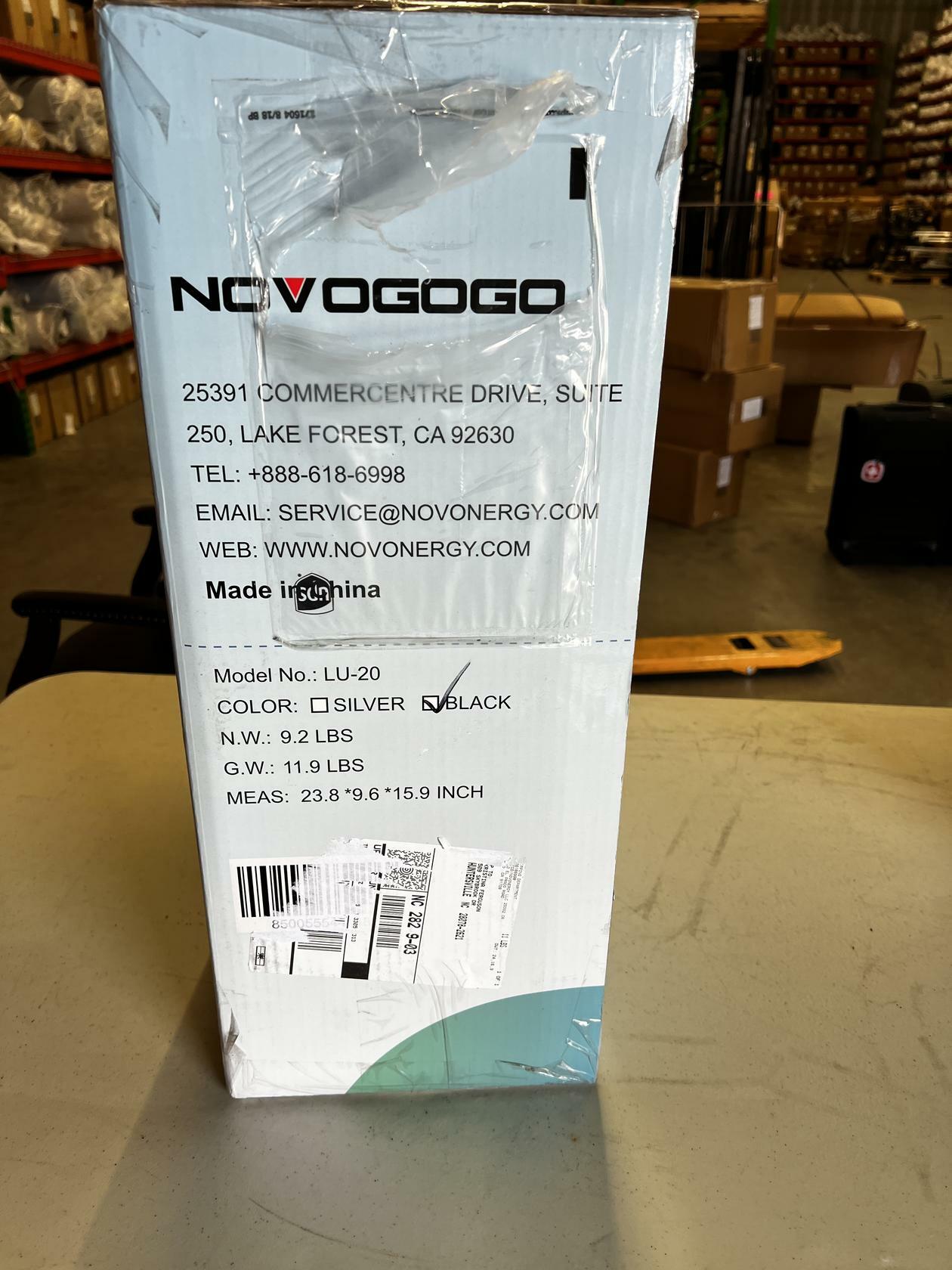 Novogogo Carry-on Luggage New Black - Like New