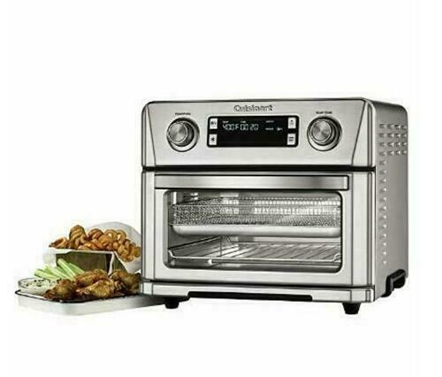 [Salvage] Cuisinart CTOA-130PC3 Digital Model Airfryer Toaster Oven - Silver
