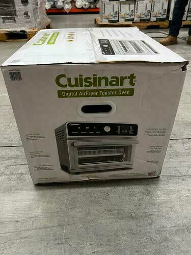 [Salvage] Cuisinart CTOA-130PC3 Digital Model Airfryer Toaster Oven - Silver
