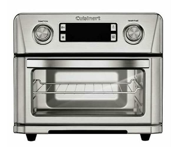[Like_new] Cuisinart CTOA-130PC3 Digital Model Airfryer Toaster Oven - Silver