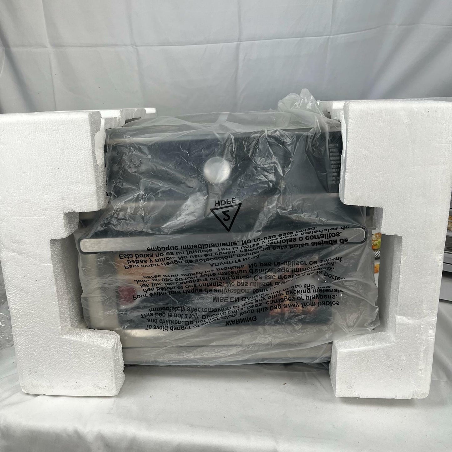 [Like_new] Cuisinart CTOA-130PC3 Digital Model Airfryer Toaster Oven - Silver