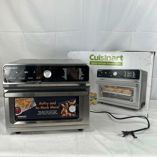 [Like_new] Cuisinart CTOA-130PC3 Digital Model Airfryer Toaster Oven - Silver