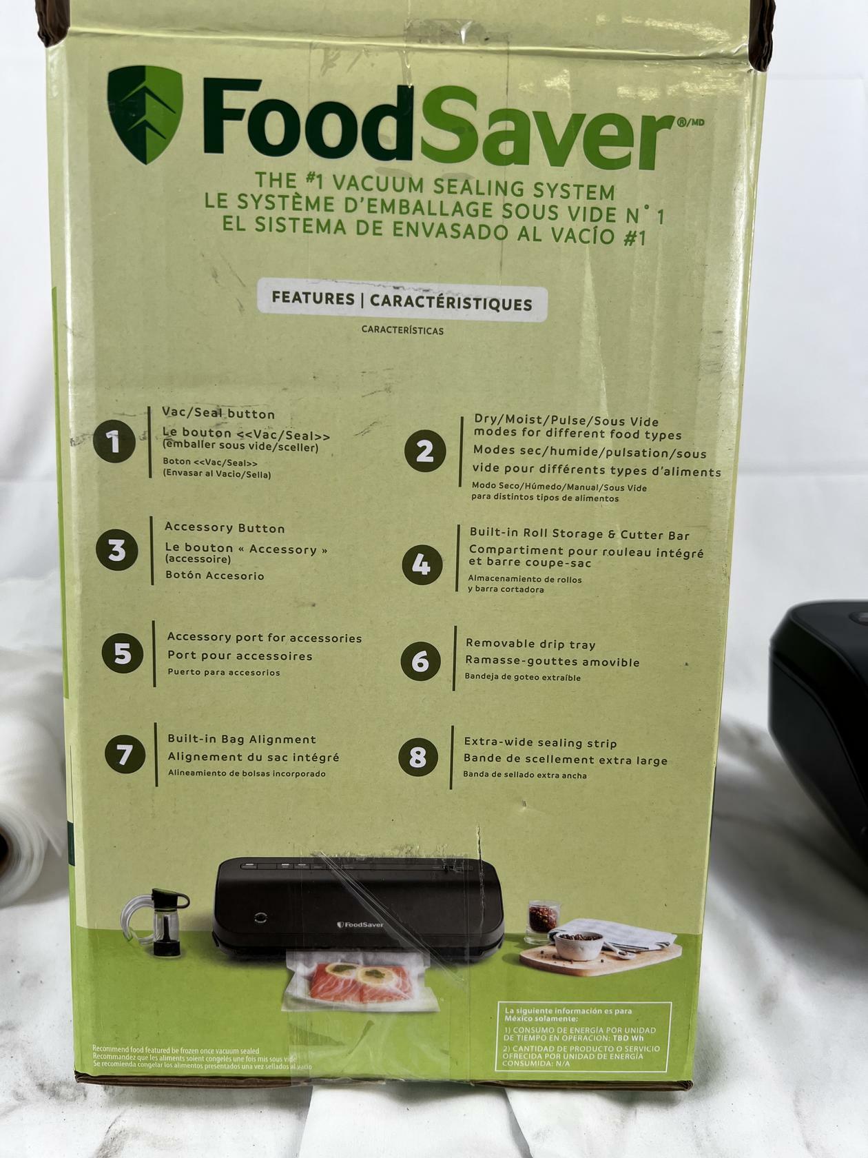 [Like_new] FoodSaver Preserve Vacuum Sealing System Starter Kit with Bags and Rolls VS2280