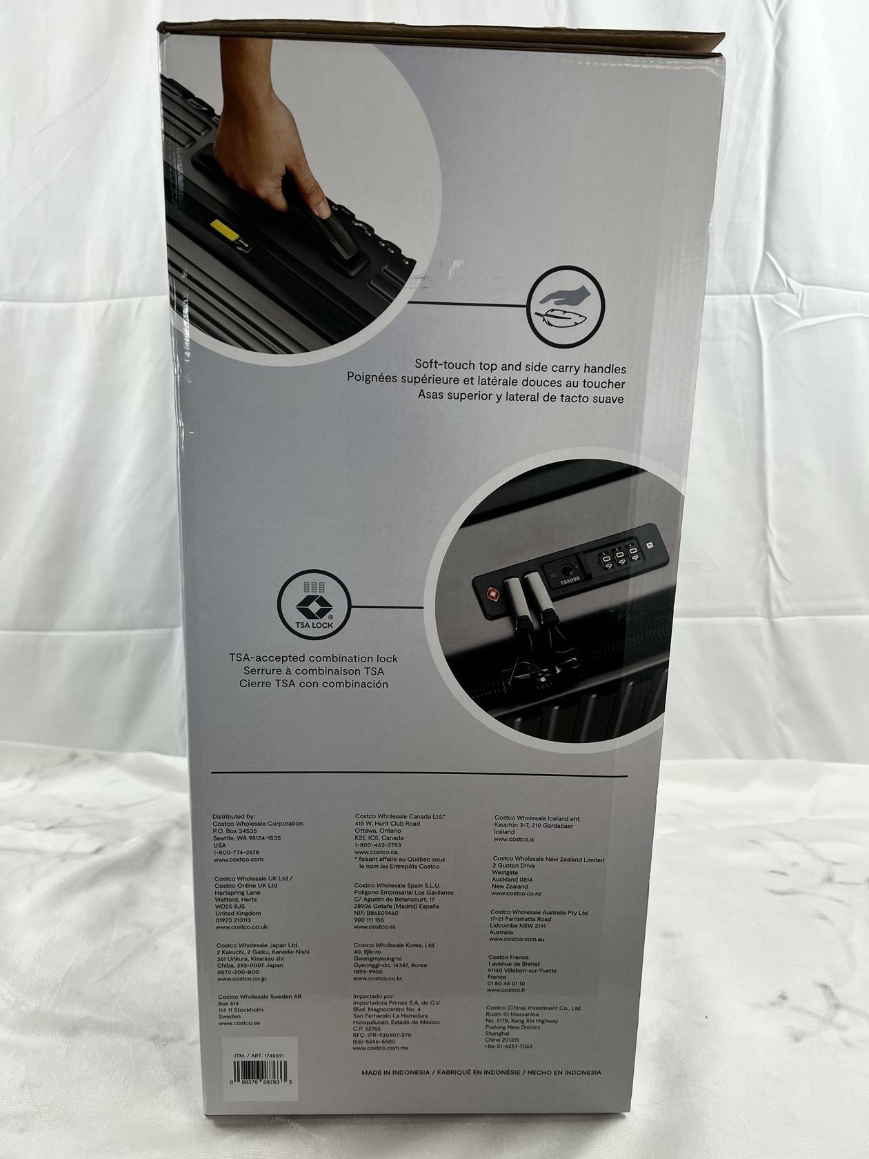 [Like_new] Delsey 22" Front Lid Carry-On Hardside Spinner