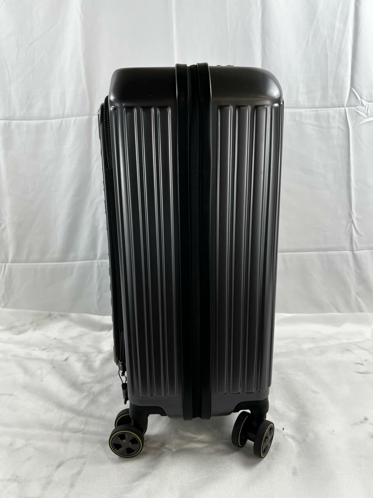 [Good] Delsey 22" Front Lid Carry-On Hardside Spinner