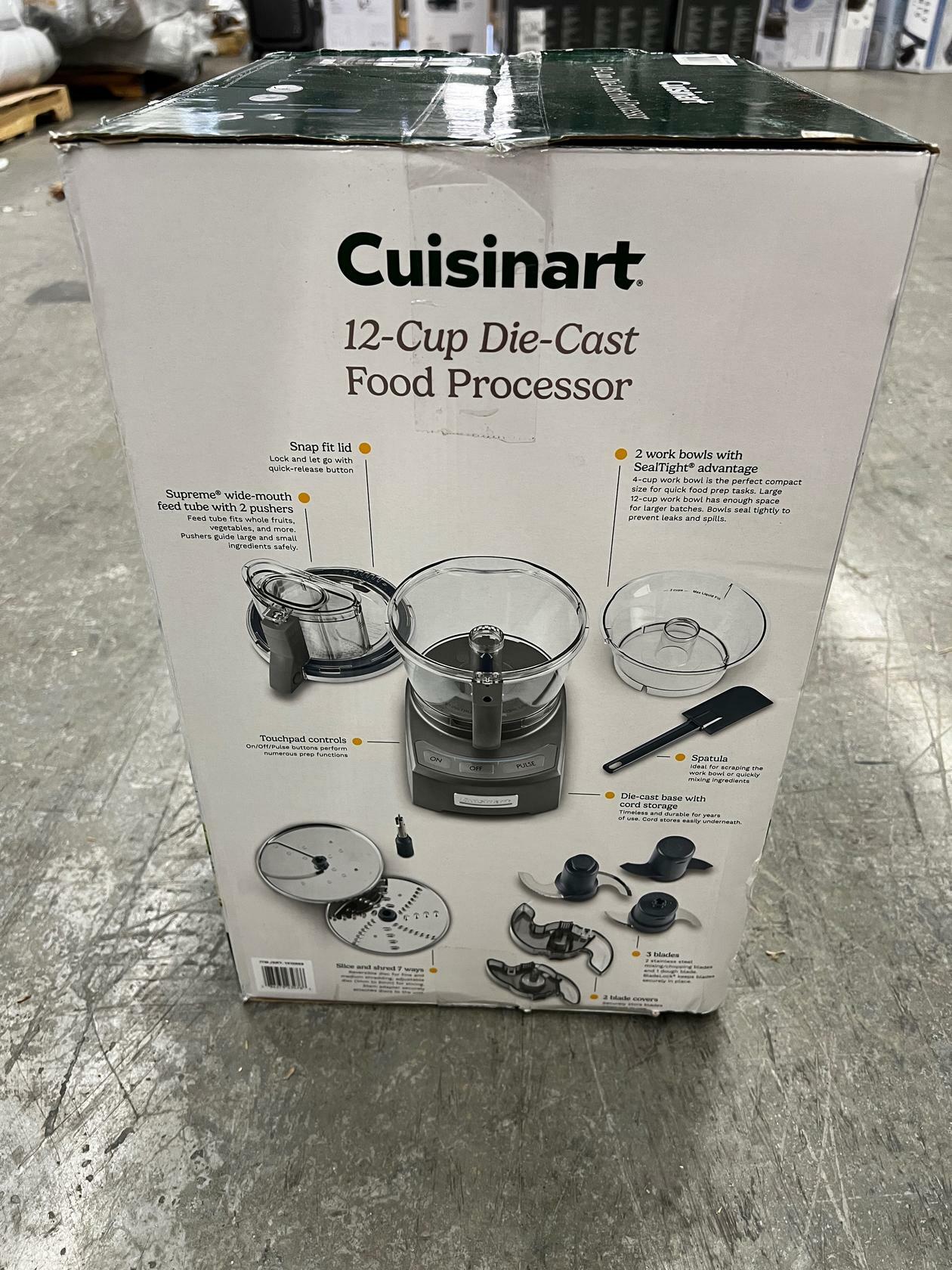 [Like_new] Cuisinart 12-Cup Die-Cast Food Processor CFP-24DCNGMPC