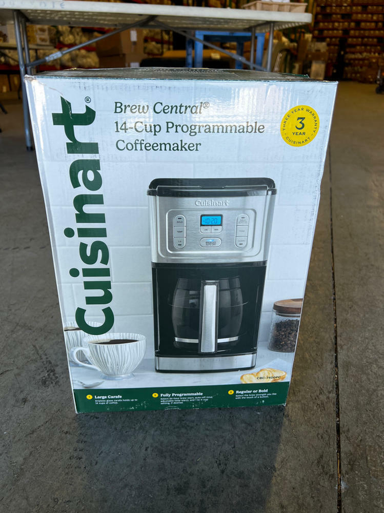 [Like_new] Cuisinart 14-Cup Programmable Coffee Maker CBC-7400PC
