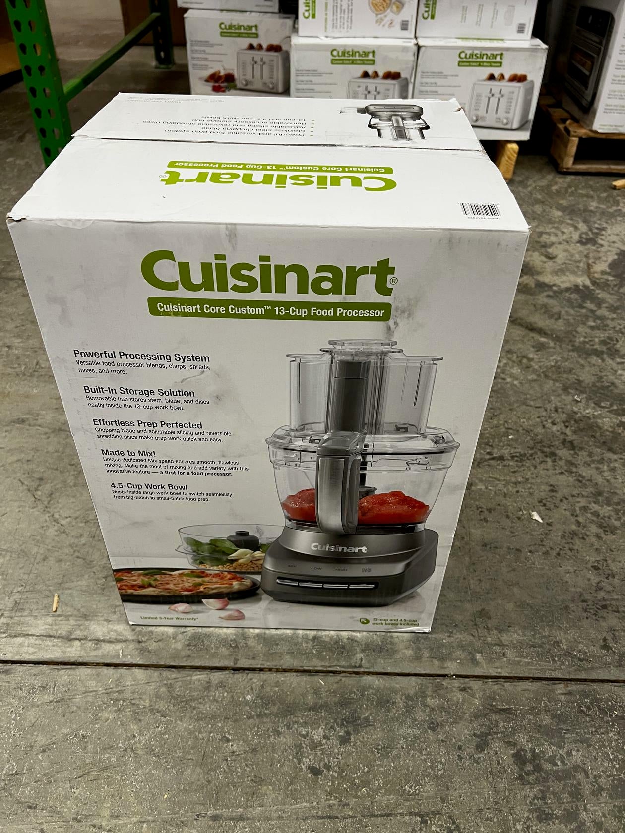 [Very Good] Cuisinart Core Custom 13-Cup Food Processor CFP-260GMPC