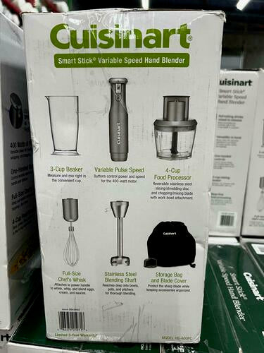 [Good] Cuisinart HB-400PC Smart Stick Variable Speed Hand Blender