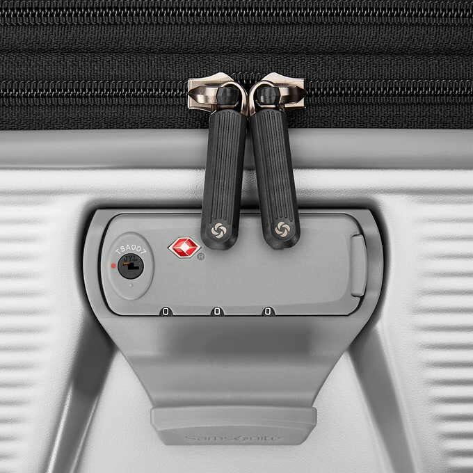 [Good] Samsonite Element XLT Hardside Set Silver