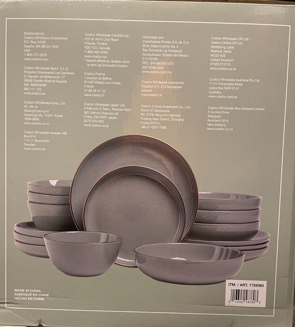 [Like_new] over&back Options 16-piece Dinnerware Set - Sage