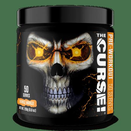 BB08/27 JNX Sports The Curse Pre-Workout Orange Mango 50 Serves Powder