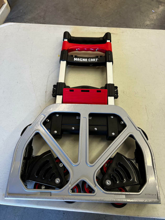 [Very_good] Magna Cart Plus Stair Climbing 6-Wheel Folding Aluminum Hand Truck Dolly Cart