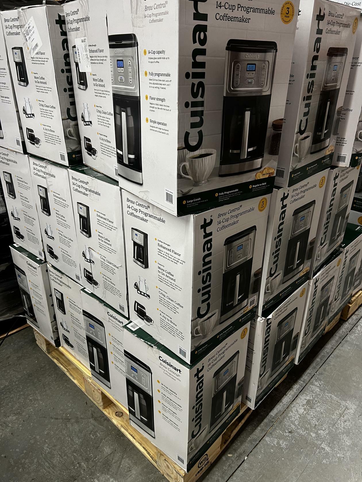 [Like_new] Cuisinart 14-Cup Programmable Coffee Maker CBC-7400PC