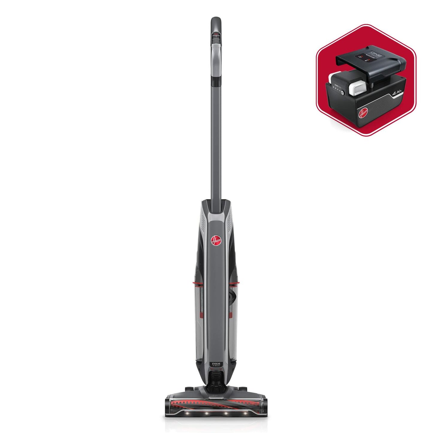[Like_new] Hoover ONEPWR Evolve Pet Elite Cordless Upright Vacuum Cleaner BH53806V