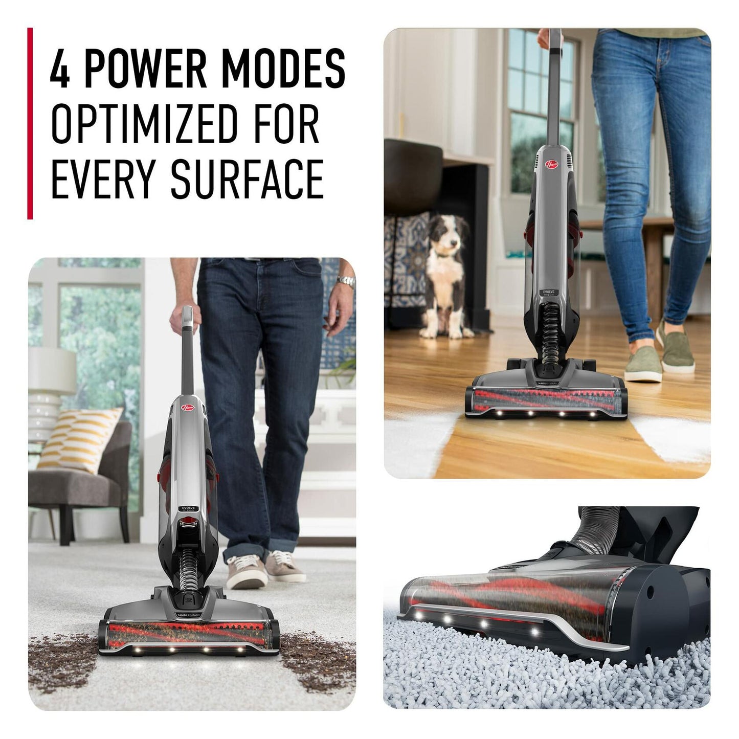 [Like_new] Hoover ONEPWR Evolve Pet Elite Cordless Upright Vacuum Cleaner BH53806V