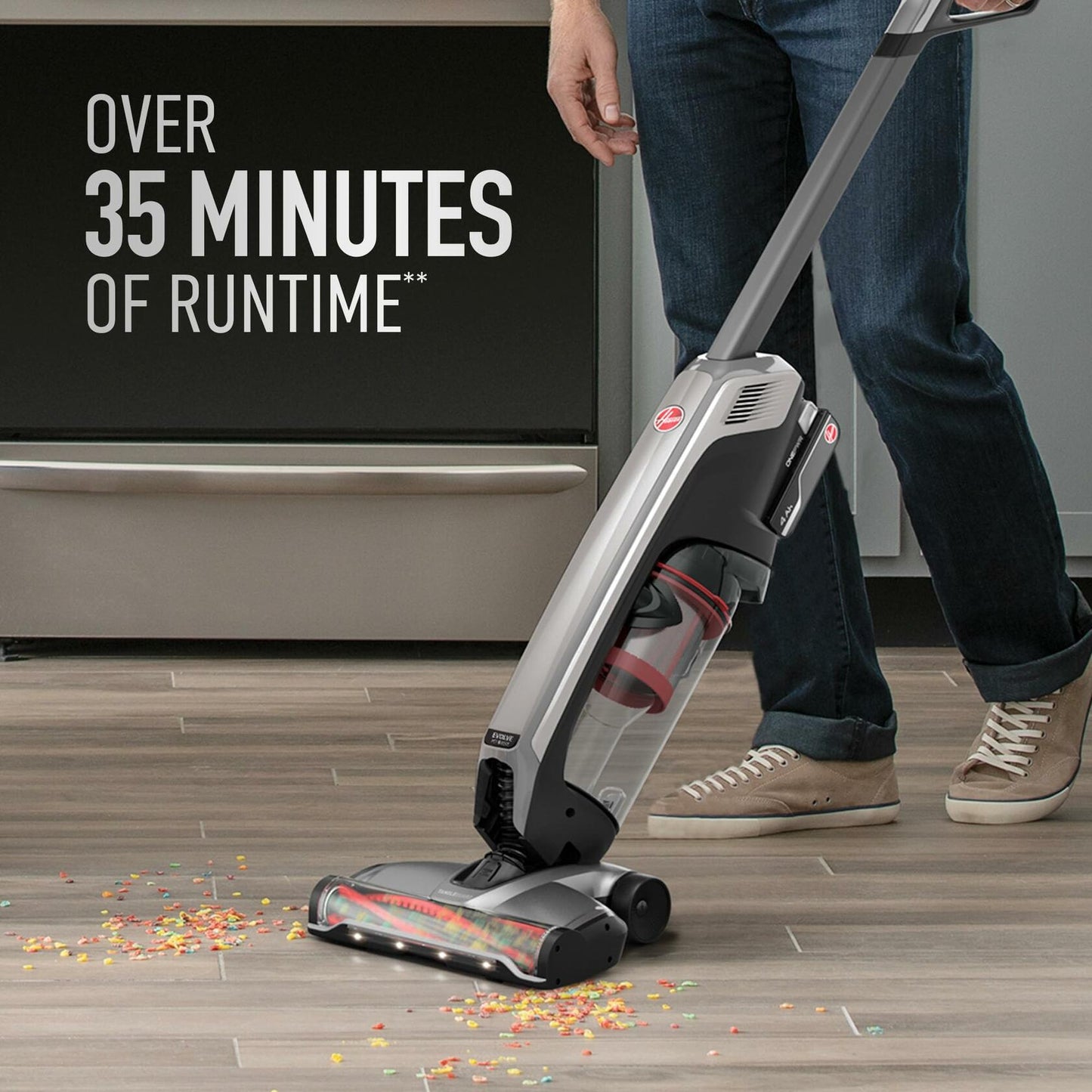 [Like_new] Hoover ONEPWR Evolve Pet Elite Cordless Upright Vacuum Cleaner BH53806V