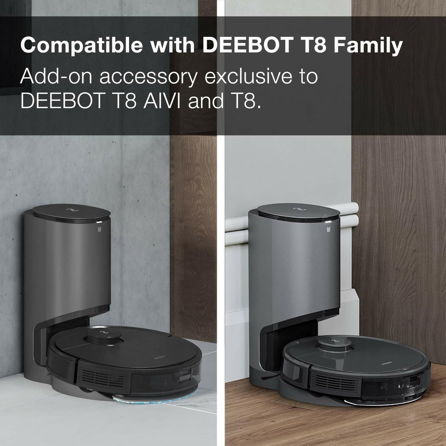 [Very_good] ECOVACS Deebot Auto-Empty Station, Compatible with T8 AIVI / T8 / N8 Pro