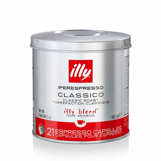 [Like_new] BB12/25 illy iperEspresso Classico Medium Roast Capsules 21 Count