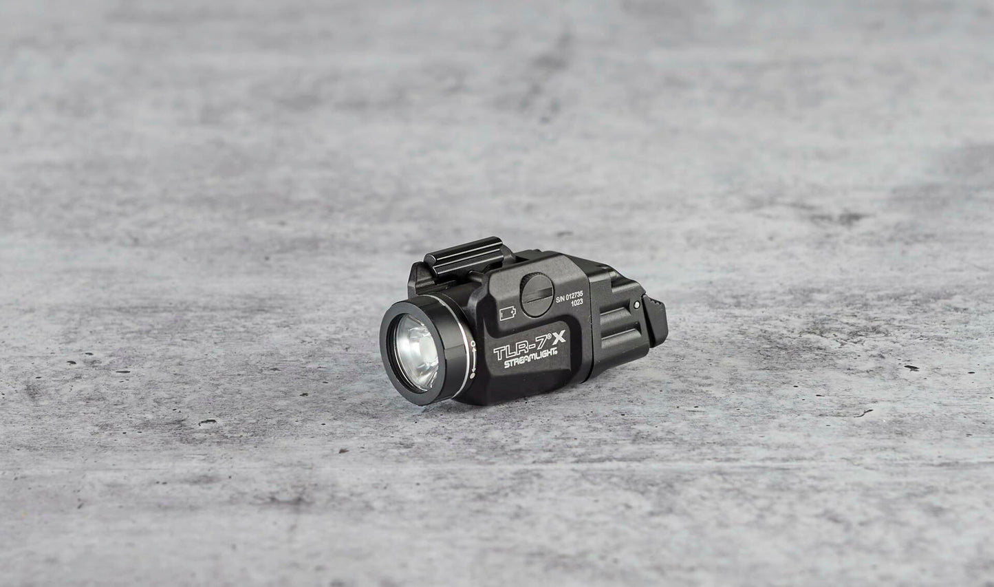 Streamlight 69424 TLR-7 X 500-Lumen Compact Tactical Weapon Light, Black
