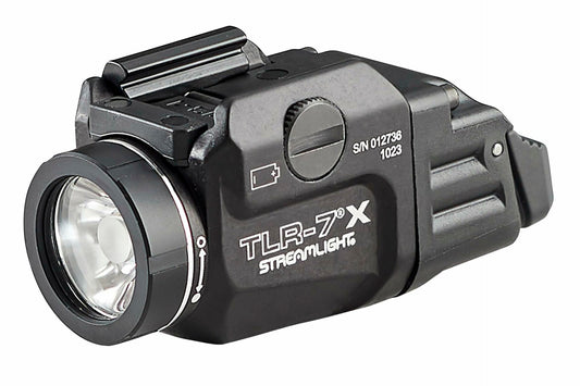 Streamlight 69424 TLR-7 X 500-Lumen Compact Tactical Weapon Light, Black