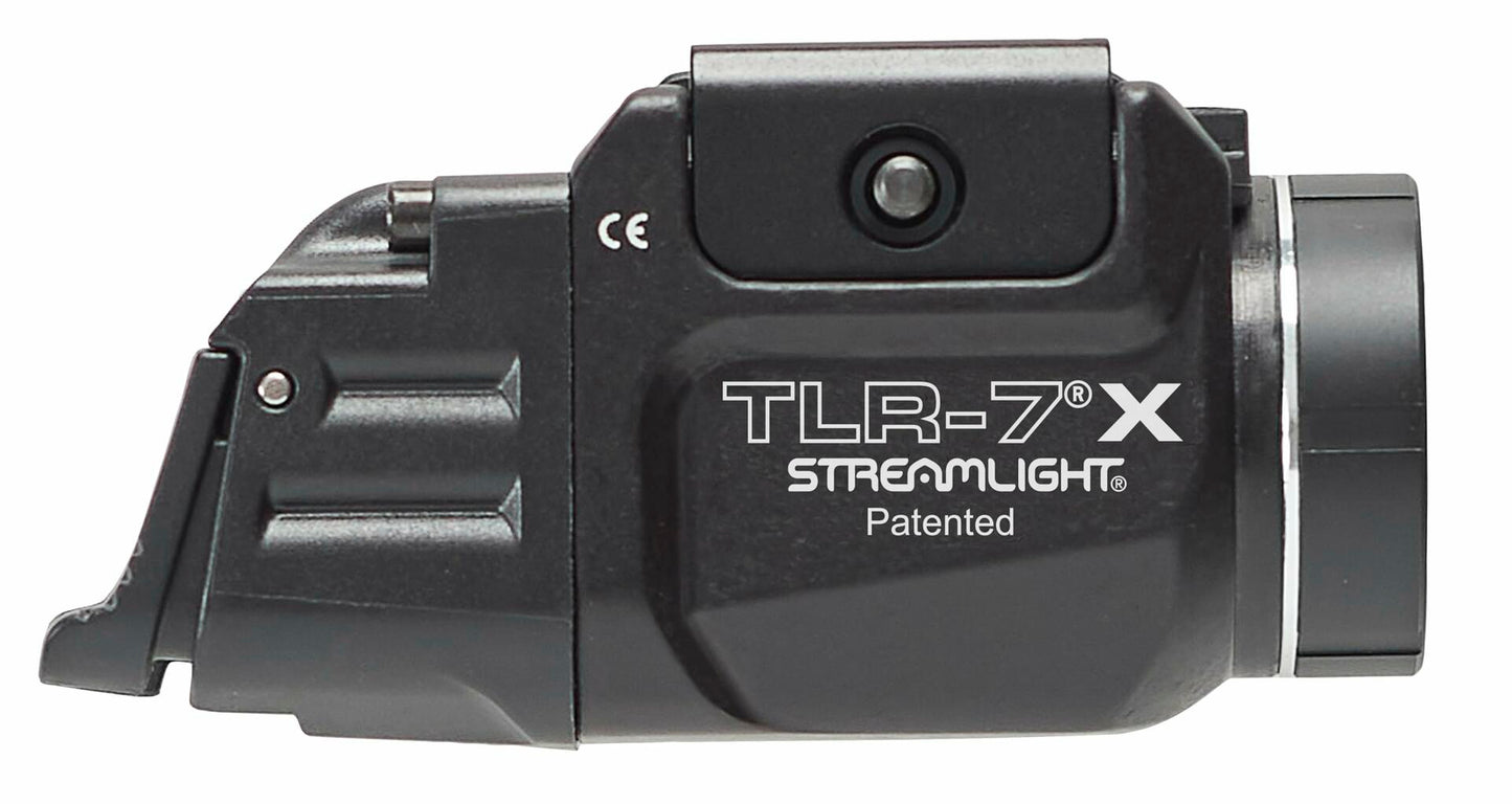 Streamlight 69424 TLR-7 X 500-Lumen Compact Tactical Weapon Light, Black