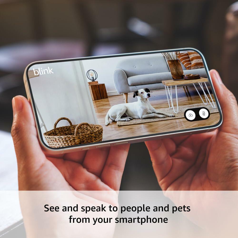 Blink Mini 2 (Newest Model) — Home Security & Pet Camera(s) with HD video, color