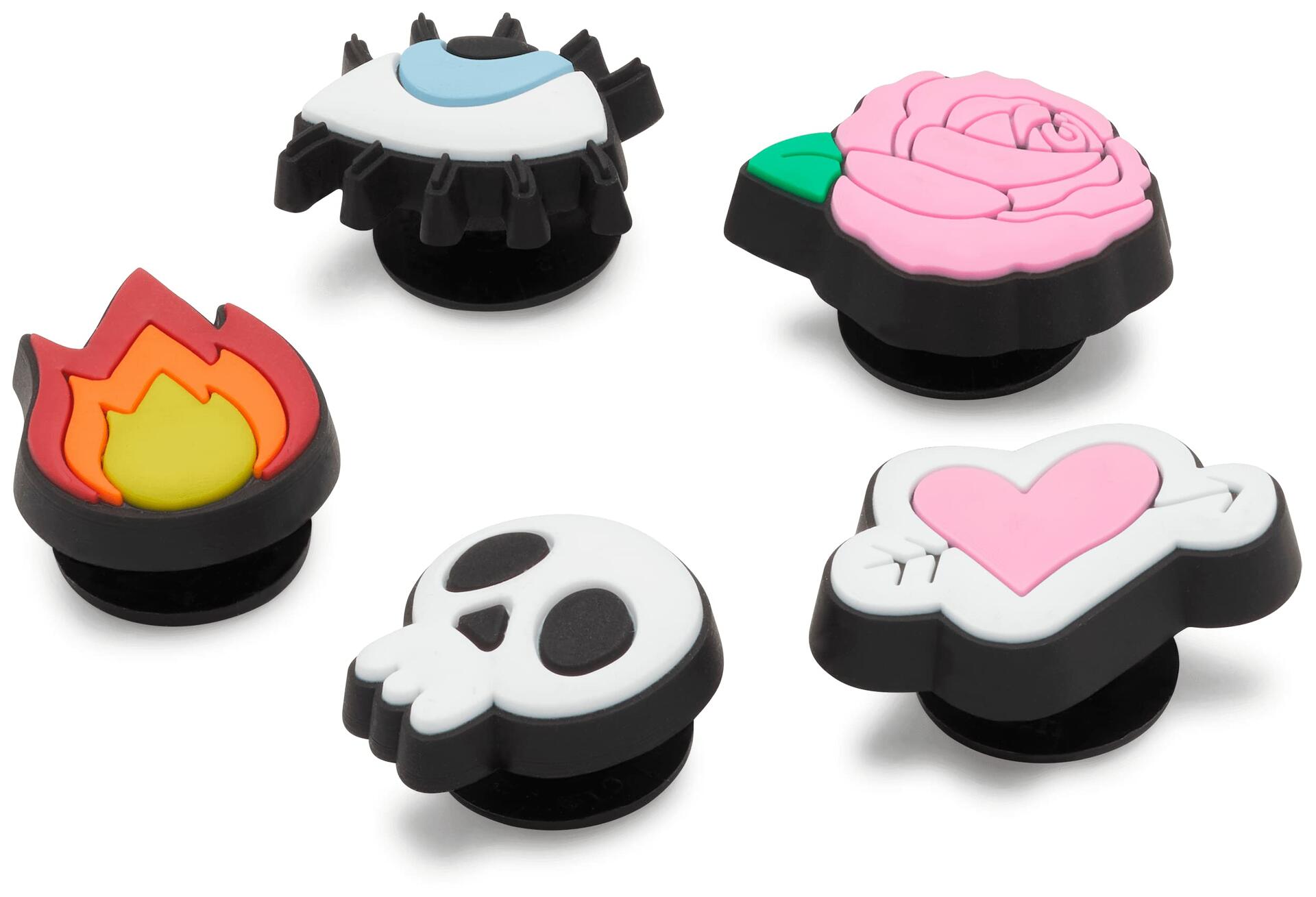 Crocs Jibbitz 5-Pack Small Hand Drawn Symbols Unisex Charms