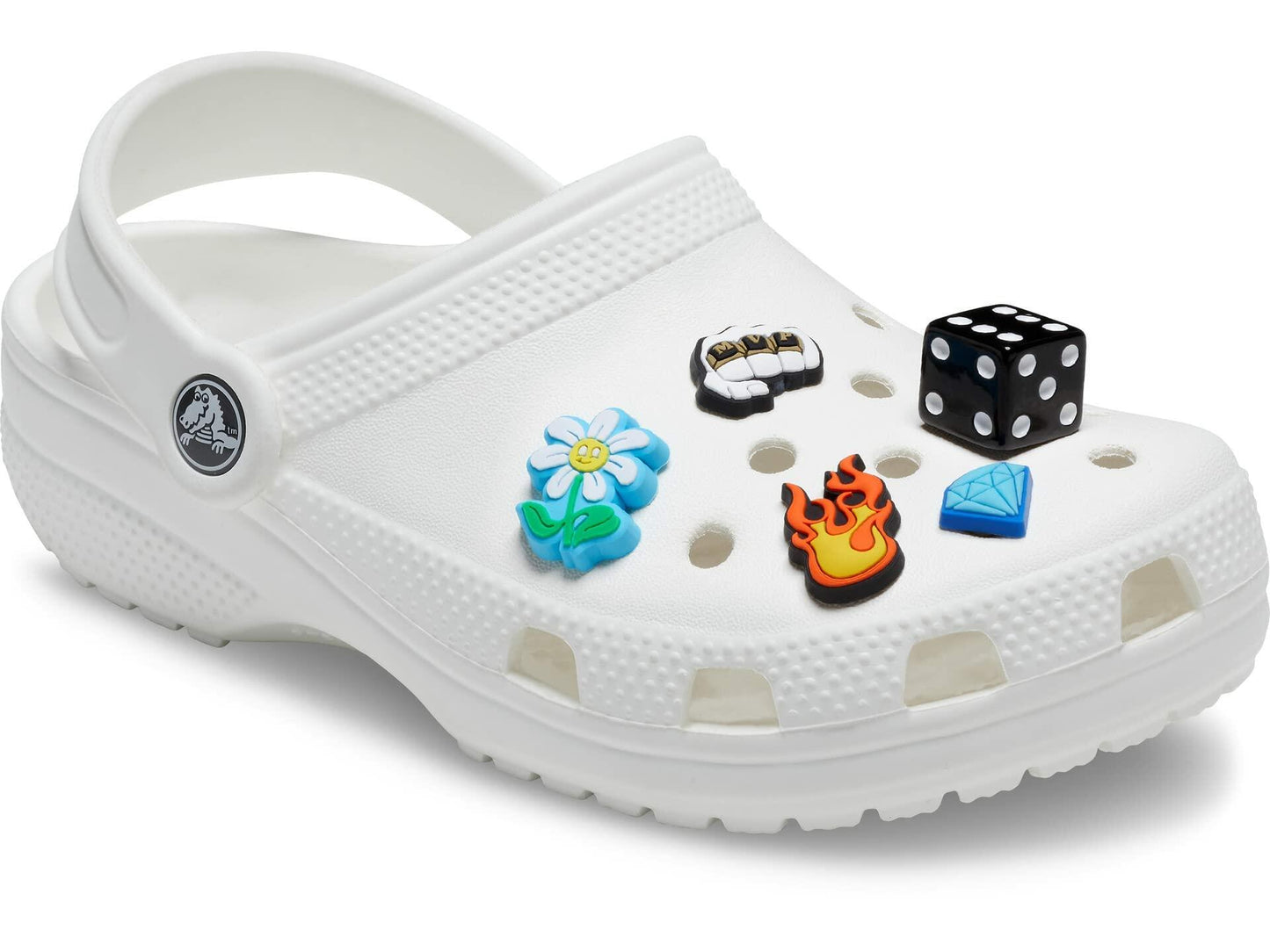 [Like_new] Crocs 5-Pack Trendy Shoe Charms | Jibbitz, MVP Kid, One Size