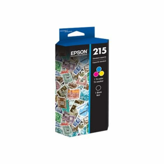 EPSON 215 Ink Standard Capacity Black & Color Cartridge Combo Pack (T215120-BCS)