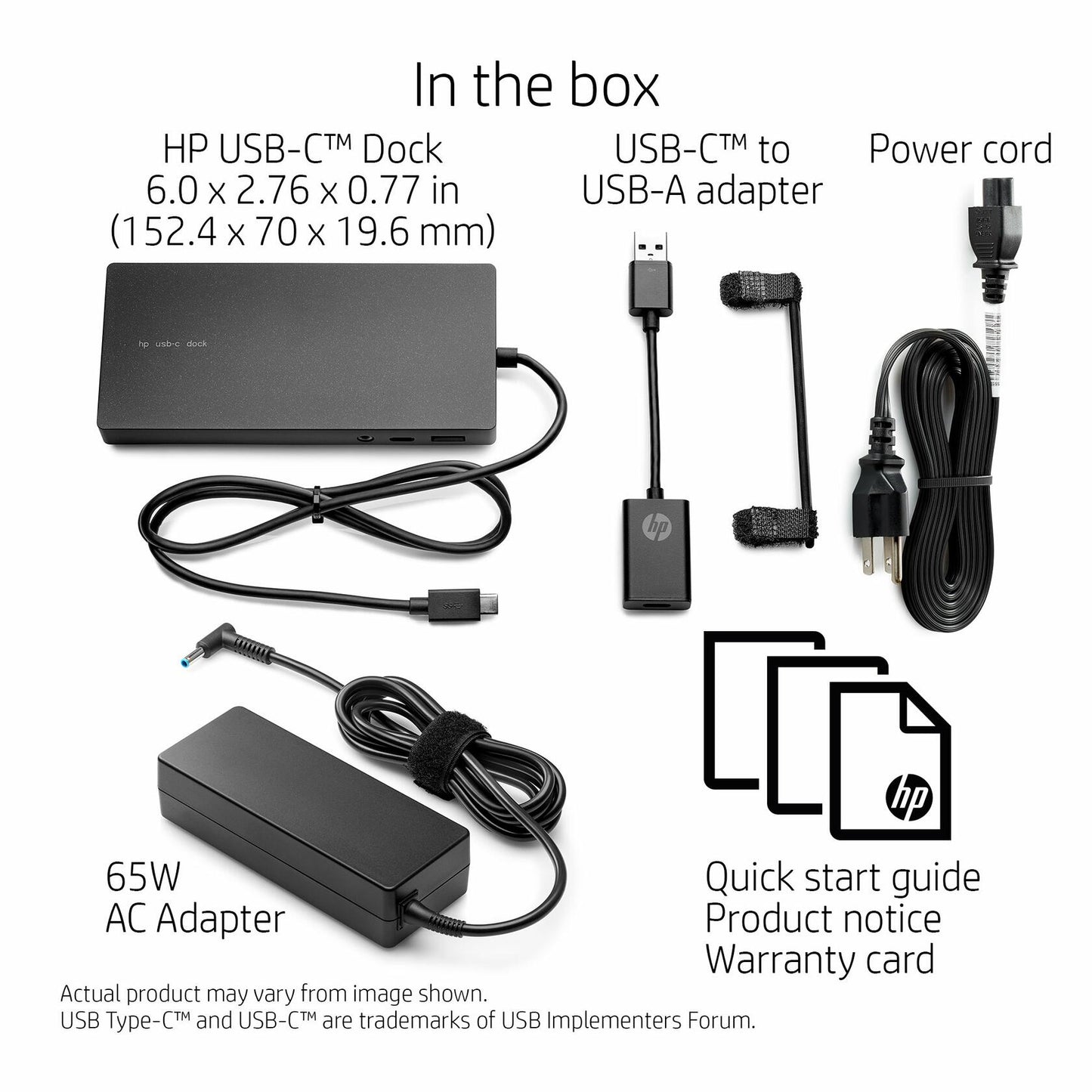 [Like_new] HP USB-C Dock - for Notebook/Tablet PC - USB Type C - Wired