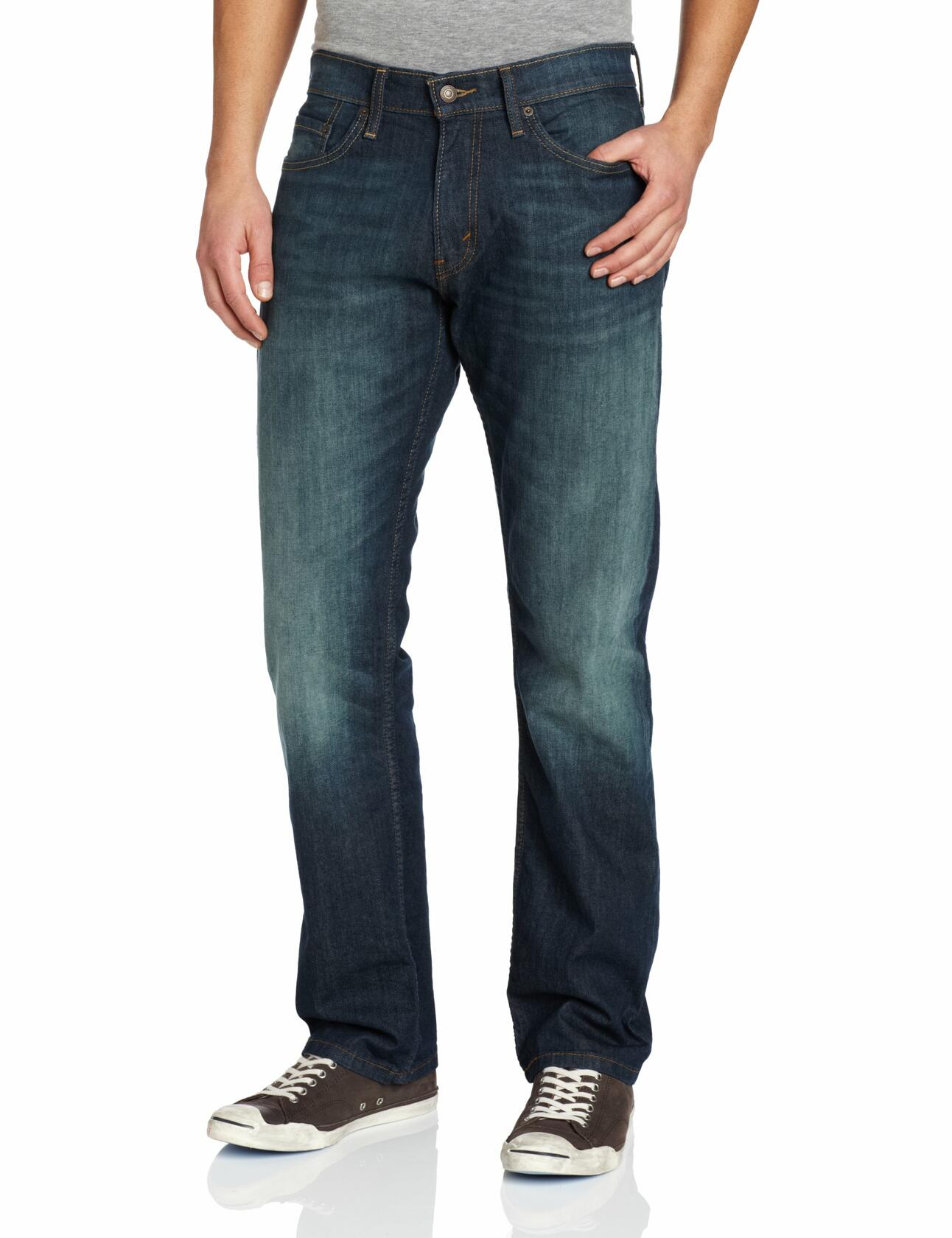 Levi's Men's 514 Straight Fit Cut Jeans, Midnight-Stretch, 31W x 30L
