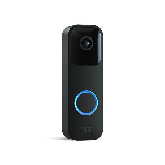 Blink Video Doorbell (newest model) Works with Alexa (Black)